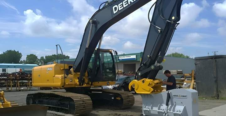 Engin pour travaux d'excavation Québec