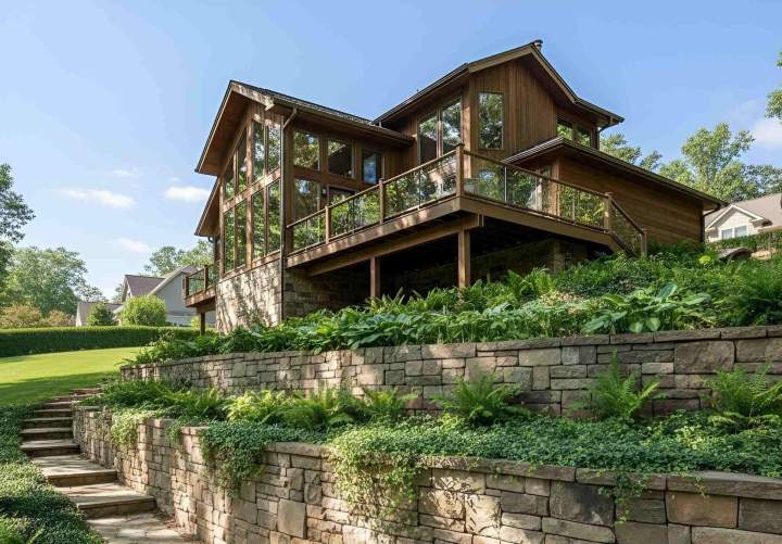 Construction murs de soutènement Québec